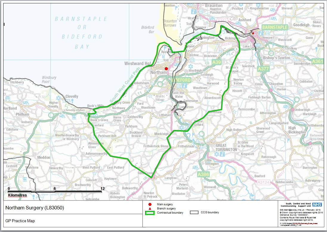 boundary map